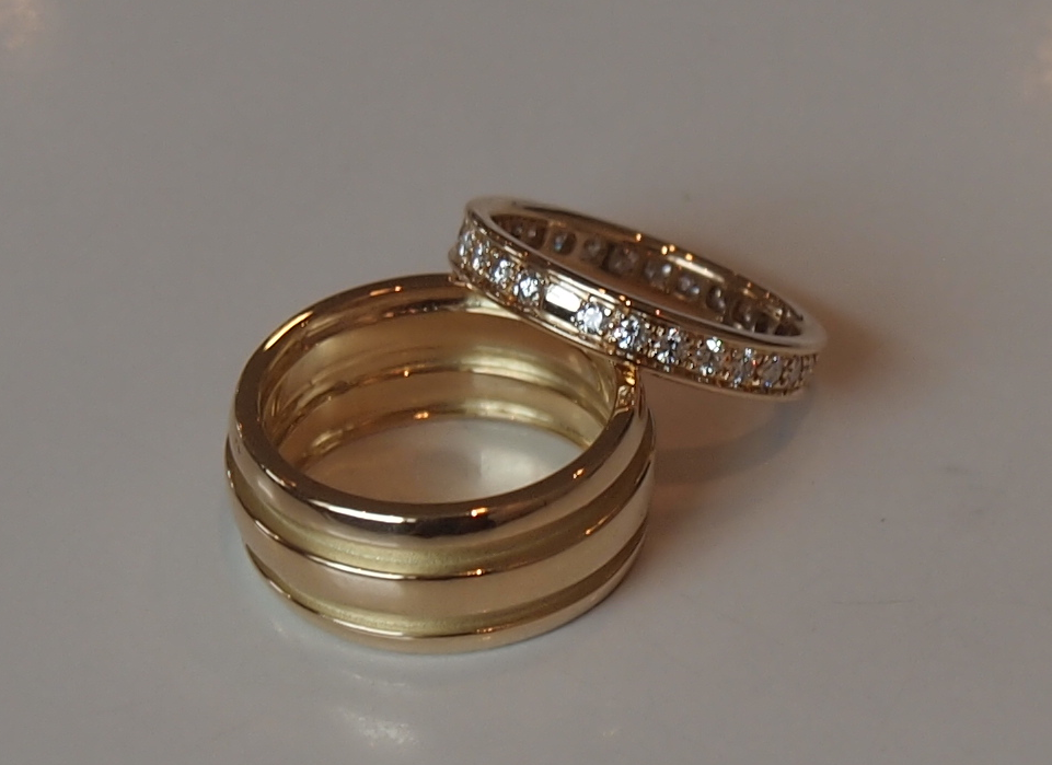 どこも出来ないフルダイヤモンドリングのサイズ直しも。。。 ｜ 和歌山のフルオーダーでジュエリーを創る店なら結婚指輪、婚約指輪にも最適な「with」
